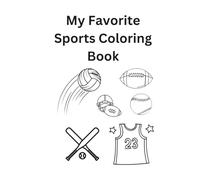 My Favorite Sports Coloring Book