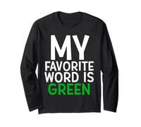 My Favorite Word Is Green Maglia a Manica