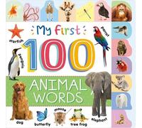 My First 100 Animal Words (Libro di cartone) Tabbed Board Book