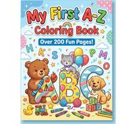 My First A-Z Coloring Book
