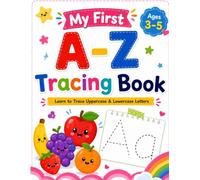 My First A-Z Tracing Book: Learn to Trace Uppercase & Lowercase Letters | Fun Alphabet Handwriting Practice for Preschool & Kindergarten Kids Ages 3-5