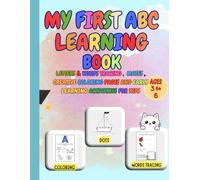 My First ABC Activity Book(BLACK AND WHITE VERSION): Letter Tracing, Coloring, Mazes, Word Recognition & Early Learning Activities for Kids Ages 3-6