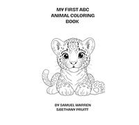My First ABC Animal Coloring Book