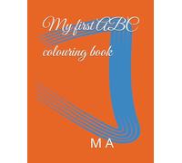 My first ABC colouring book