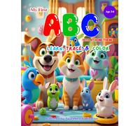 MY First ABC: Pets at Home Coloring Book: Learn the Alphabet with Cute Pets - Fun and Educational for Kids Ages 3-6