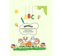 My First ABC Tracing & Coloring Book: Uppercase and Lowercase Letters with Cute Animals