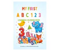 my first ABC123 colouring book