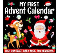 My First Advent Calendar: Black & White Holiday Gift for Newborns