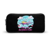 My First Airplane Ride - Astuccio portapenne di grande capacità, astuccio per cancelleria, organizer per trucchi