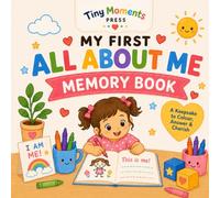 My First All About Me Memory Book: A Fun Fill-In Keepsake and Colouring Book for Girls Ages 2-5 | Special Gift for Girls