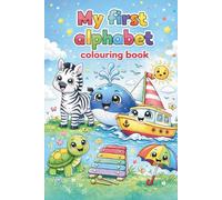 My first alphabet: colouring book