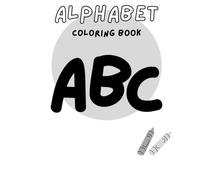 My first Alphabet colouring book