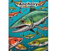 My First Anchovy Coloring Book: Big & Simple Sea Creature Art for Little Hands!