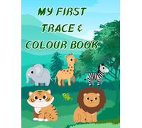 My First animal color and trace booklet