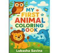 My first animal coloring book