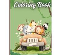 "My First Animal Coloring Book for Toddlers: Fun and Easy Coloring Pages for Kids Ages 1-7": "Cute Animals Including Lion, Bear, Monkey, Cow and More ... Perfect for Little Hands and Early Learning"
