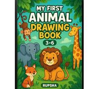 My first animal drawing book: Drawing book