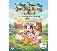My First Animal Drawing Book for Kids: Fun and Easy Step-by-Step Drawing for Kids Ages 3-6