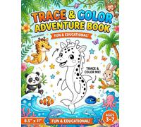 My First Animal Tracing Book for Kids: Fun and Easy Dotted Line Tracing with Color Reference | Learn to Draw Animals for Toddlers Ages 2-5