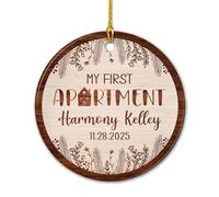 My First Apartment Decorazioni Natalizie Da Appendere Con Corda Natalizio Da Appendere Carino Pendenti Natalizi Per Auto Interno Soggiorno Finestra