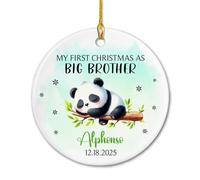 My First As Big Brother Decorazioni Natalizie Da Appendere Unico Decorazione Natalizia Decorativo Ornamento Natalizio Per Scrivania Soggiorno Finestra