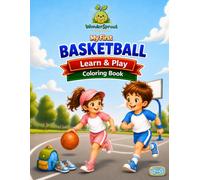 My First Basketball Book: A Learn & Play Activity Book for Ages 2-5