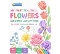 My First Beautiful Flowers: Coloring & Activity Book