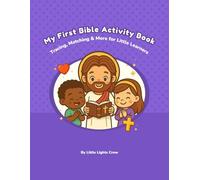 My First Bible Activity Book: Christian Activities for Kids: Tracing, Matching, Mazes, and More!