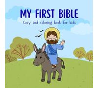 My First Bible Coloring Book: Cozy Bible Stories for Kids - Simple and Cute Designs