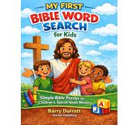 My First BIBLE WORD SEARCH: Simple Bible Puzzles for Kids