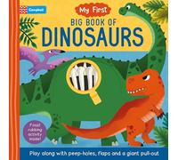 My First Big Book of Dinosaurs: Play along with peep-holes, flaps and a giant pull-out