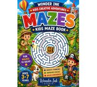 My First Big Book of Mazes: 100+ Fun and Easy Maze Puzzles for Kids Ages 3-7 with Big Clear Mazes and Lots of Exciting Designs