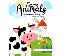 My First Big Coloring Book for Kids Ages 2-4: 10+ Cute & Simple Designs | Animals, Shapes & Fun Learning Activities | Perfect Gift for Toddlers & Preschool Kids