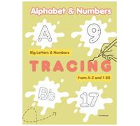 My First Big Tracing Book: Alphabet and Numbers from 1-20 for Toddlers Ages 2-5 Easy Handwriting Practice Early Learning for Toddlers: Learn ABCs and 123s with Easy Handwriting Practice