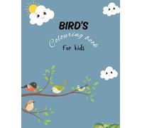 My first bird colouring book