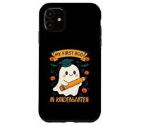 My First Boo In Kindergarten Carino Piccolo Fantasma Halloween Custodia per iPhone 11