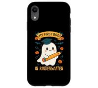 My First Boo In Kindergarten Carino Piccolo Fantasma Halloween Custodia per iPhone XR