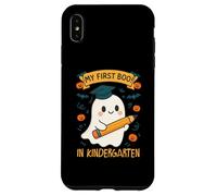 My First Boo In Kindergarten Carino Piccolo Fantasma Halloween Custodia per iPhone XS Max