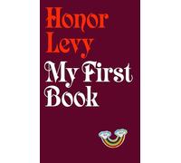 Honor Levy My First Book (Tascabile)