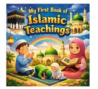 My First Book of Islamic Teachings: Learning Islam with Love and Pictures Colorful mosque, crescent moon, happy children
