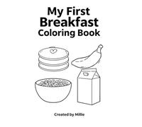 My First Breakfast Coloring Book