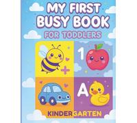 My First Busy Book for Kindergarten: 50+ Pages of Matching Shapes & Fun | 8.5 x 11 Busy Book for Toddlers 2-5