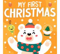 My First Christmas High Contrast Baby Book For Newborns 0-12 Month: Black and White Book For Newborns With Xmas-Themed shapes to Develop New Baby Eyesight +50 Designs, Fun Baby Gift for Christmas
