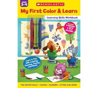 My First Color & Learn Learning Skills Workbook