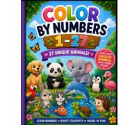 My First Coloring Adventure: Animals & Flowers