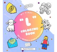 My First Coloring Book: L Words: 50+ L Words & Simple Pictures