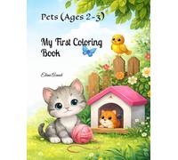 My First Coloring Book: Pets (Ages 2-3)