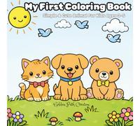My First Coloring Book: Simple & Cute Animal for Kids Ages 3-5