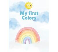 My first colors: Educational coloring book on colors