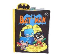 My First Comic Soft Book - The Batman Brave Little Heros Baby Crinkle Soft Sensory Book with Soft Fabric for Babies, 6.25x9 inch